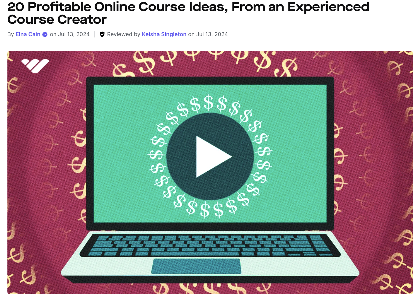 20 Profitable Online Course Ideas, From an Experienced Course Creator